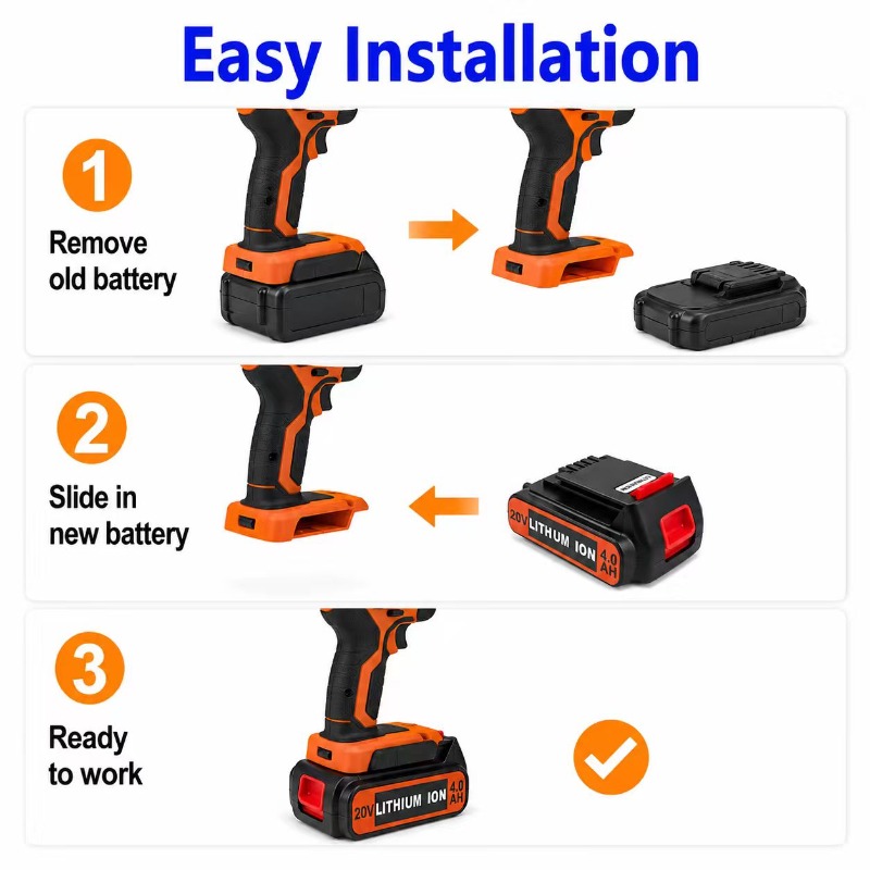 Batterie de remplacement au li - Black+Decker Tool 20V Max avis et prix