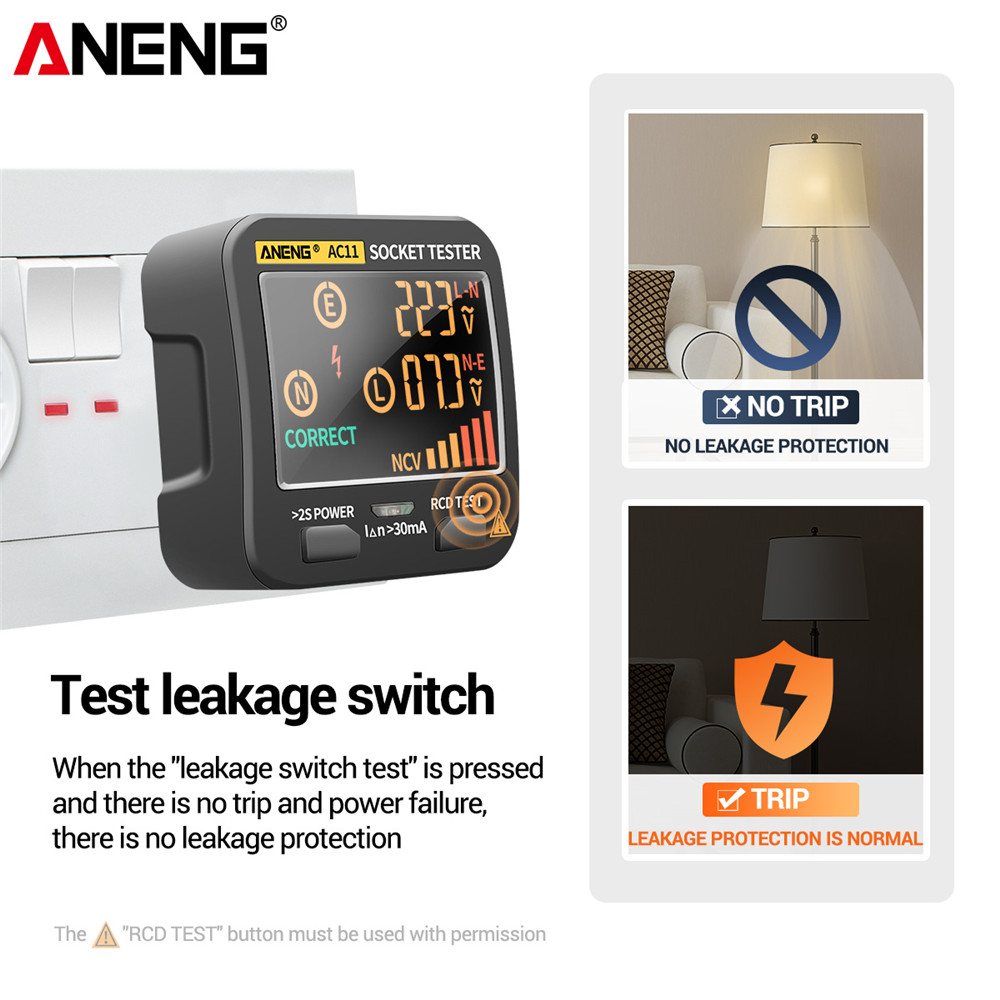 ANENG – détecteur de prise AC1 - Power Tools Uk Review avis et prix