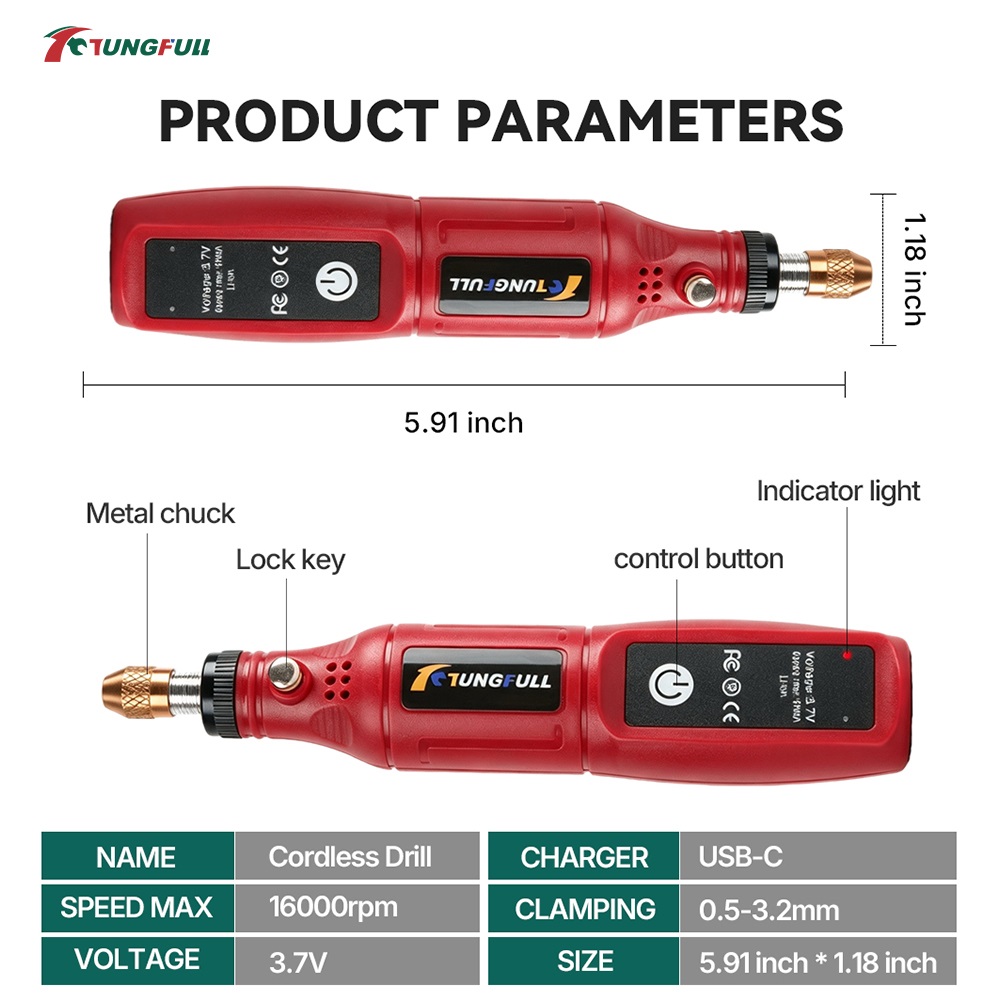 Outil rotatif sans fil TUNGFUL - Power Tools Aeg avis et prix