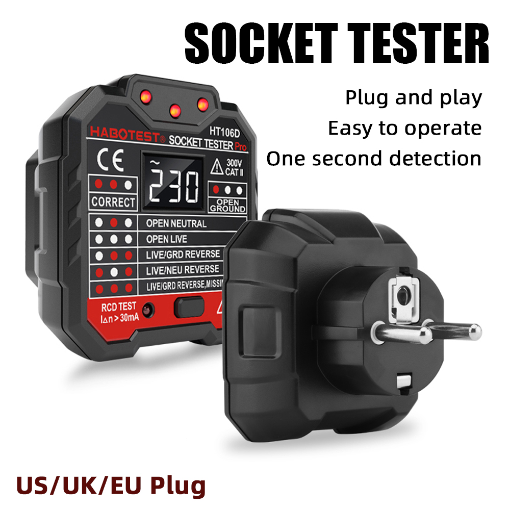Testeur de Prise Détecteur de  - Power Tools Uk Review avis et prix