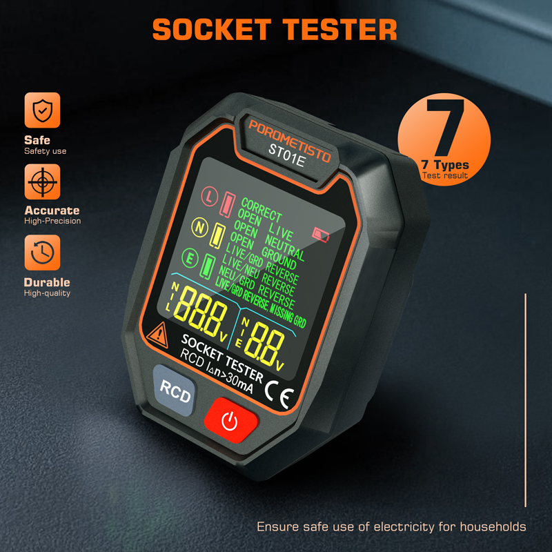 Testeur de Prises Numérique PO - Power Tools Uk Review avis et prix