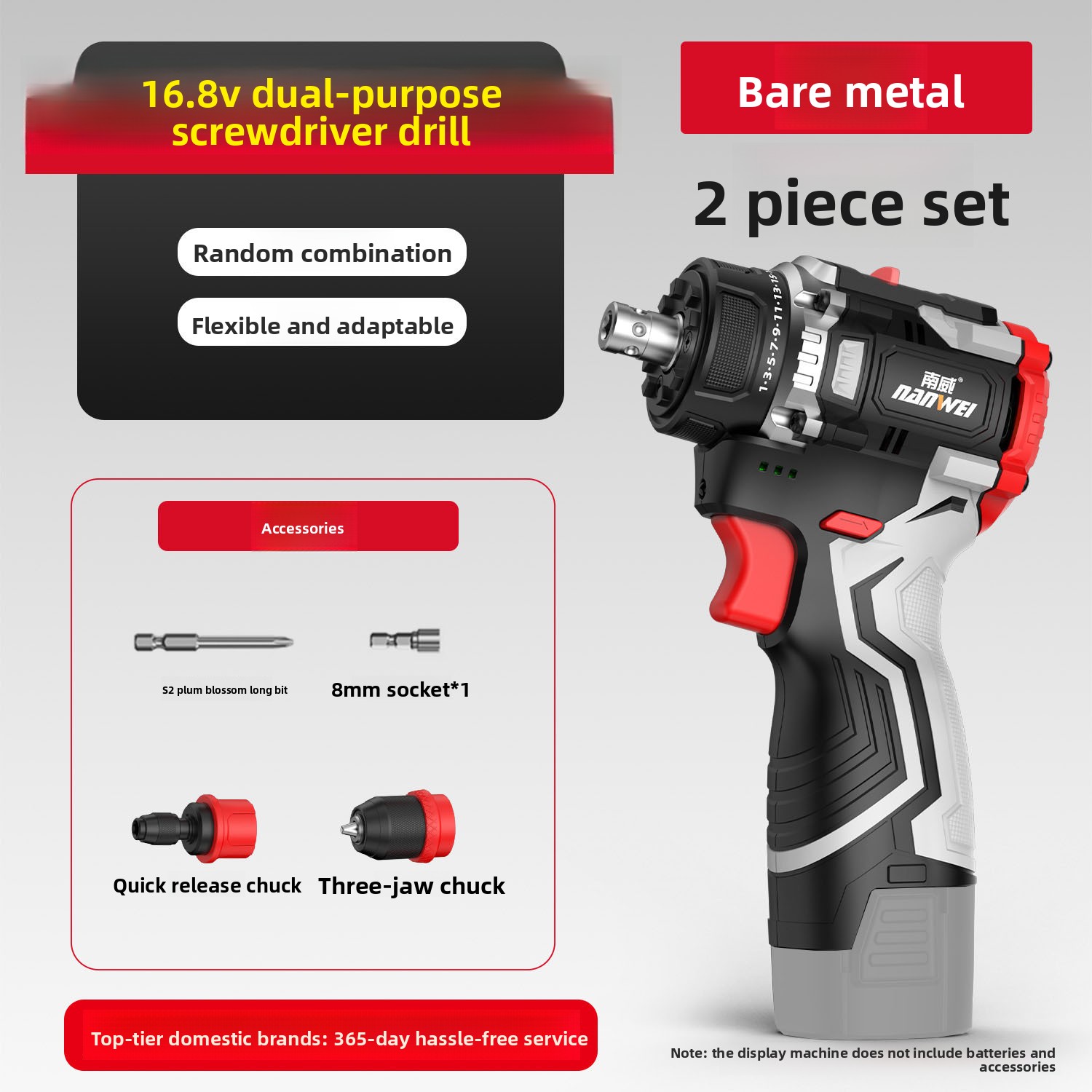 Perceuse multi-têtes 16.8V, ba - Power Tools Aeg avis et prix