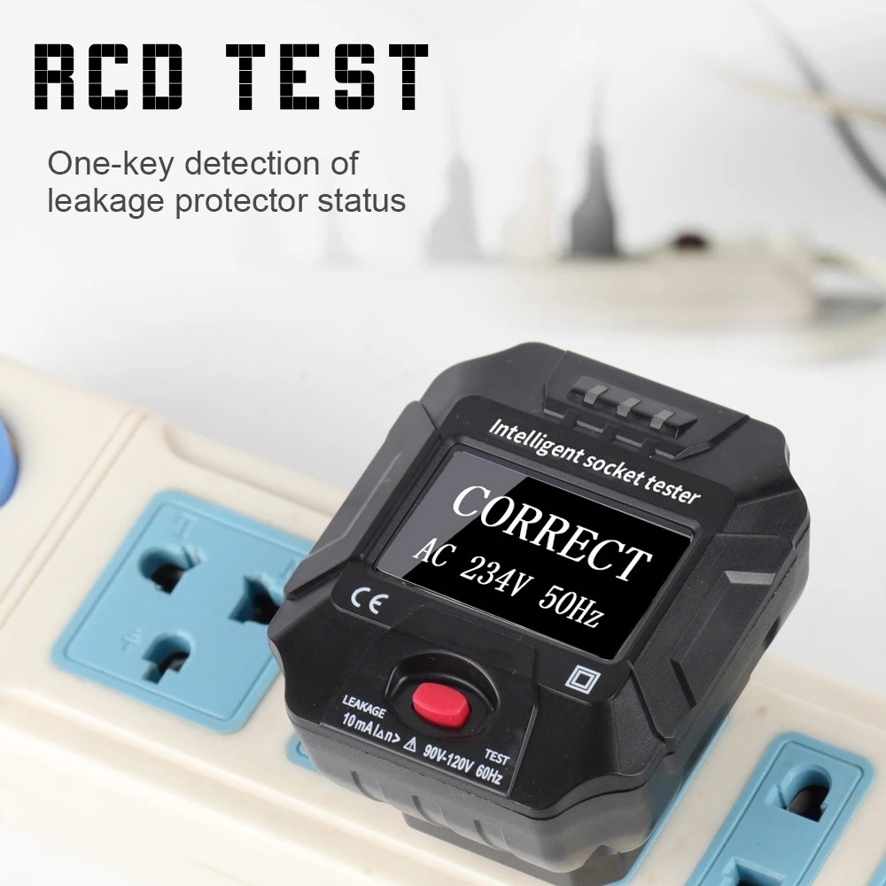 TOOLTOP ET89 testeur de prise  - Power Tools Uk Review avis et prix