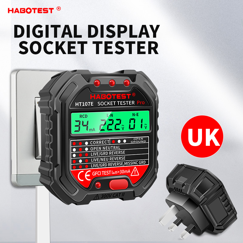 Testeur de Prises Numérique HA - Power Tools Uk Review avis et prix