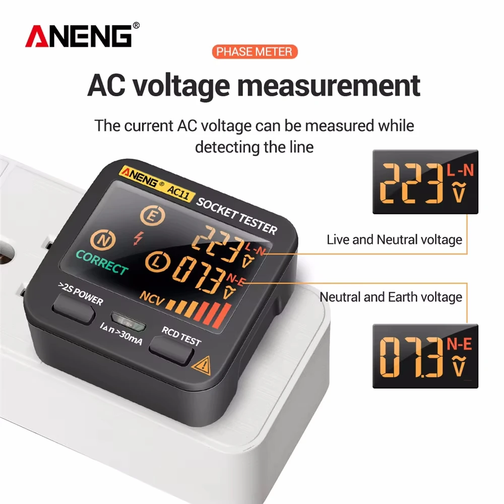 ANENG-Testeur de prise intelli - Power Tools Uk Review avis et prix