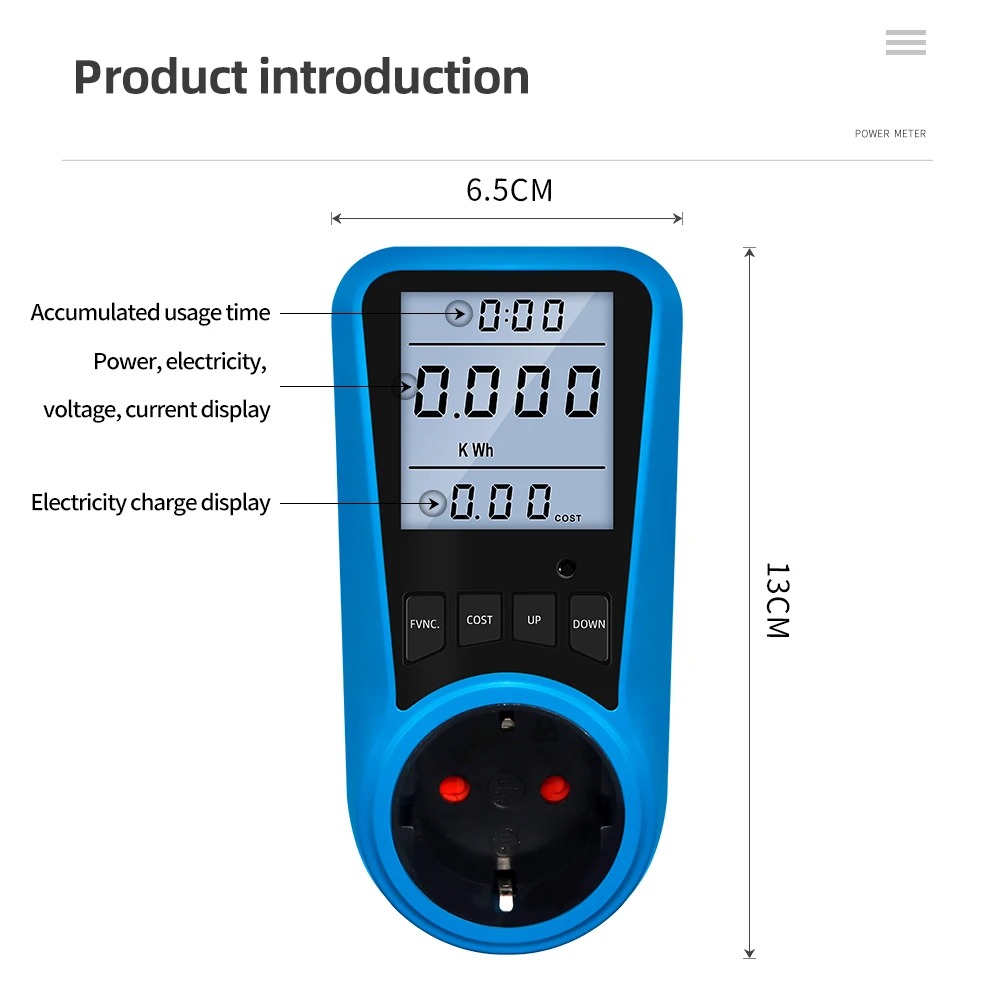 Compteur de courant numérique  - Power Tools Uk Review avis et prix