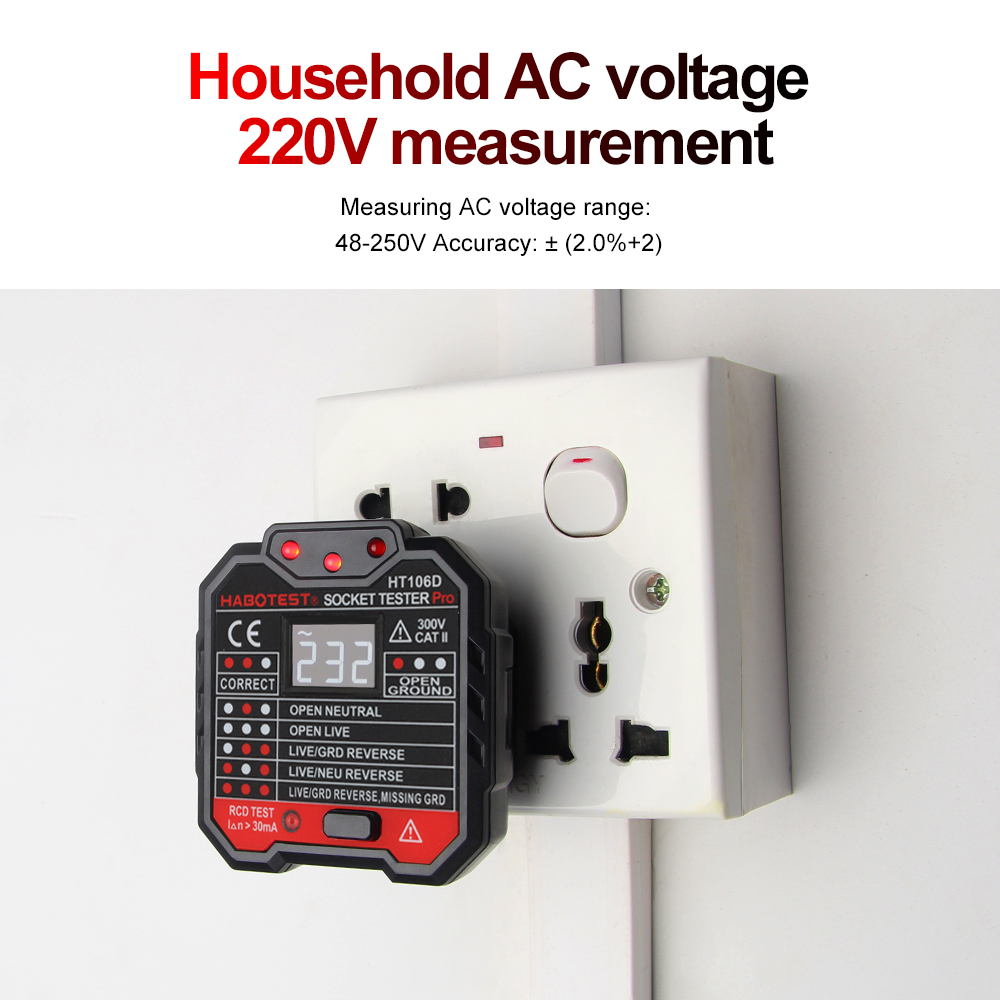 HABOTEST HT106 Testeur de Pris - Power Tools Uk Review avis et prix