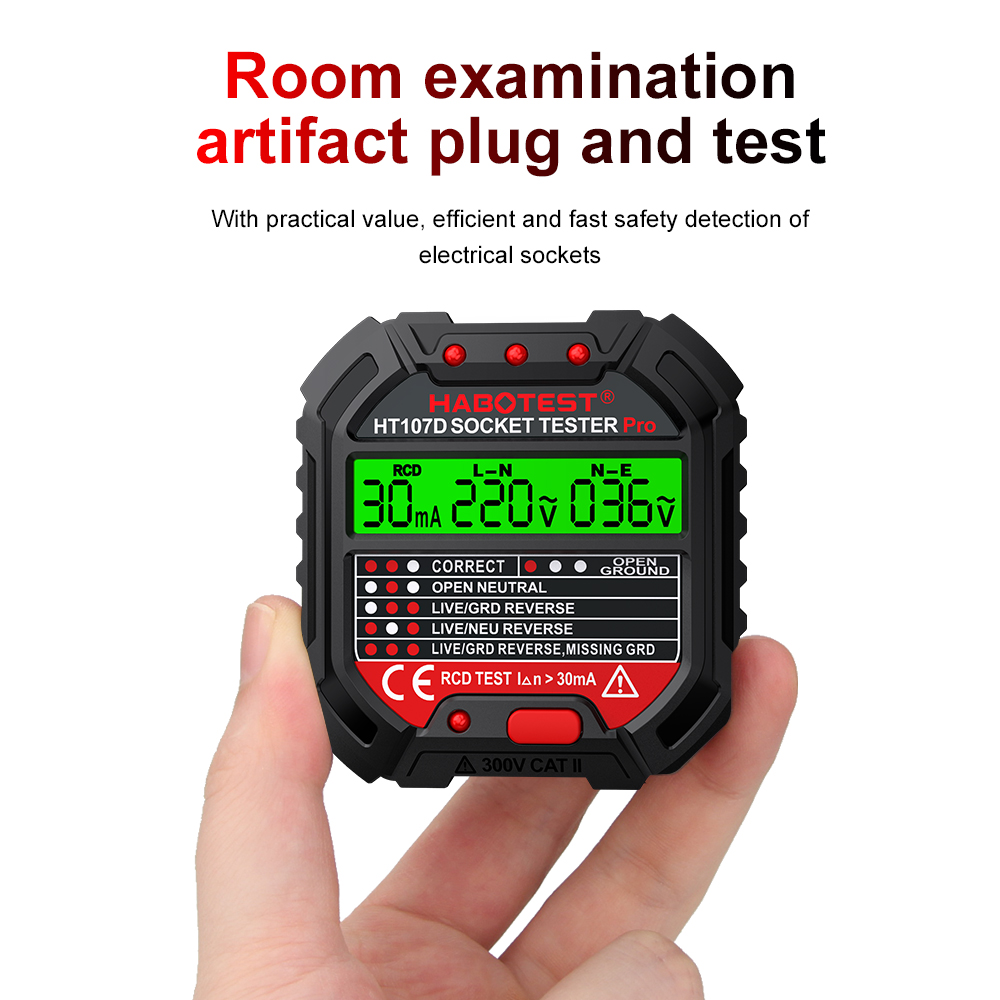 Testeur de Prise HABOTEST, Tes - Power Tools Uk Review avis et prix