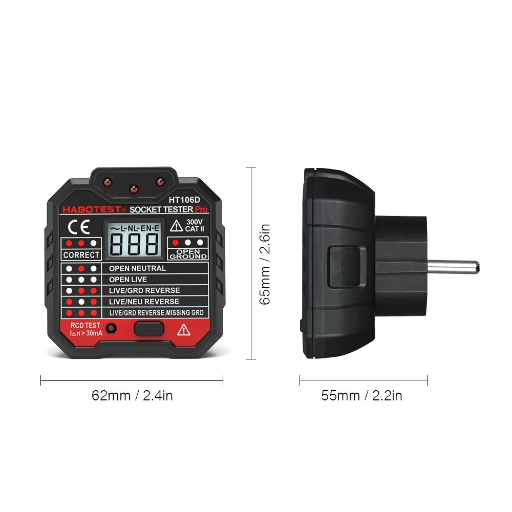 Testeur de prise numérique HT1 - Power Tools Uk Review avis et prix